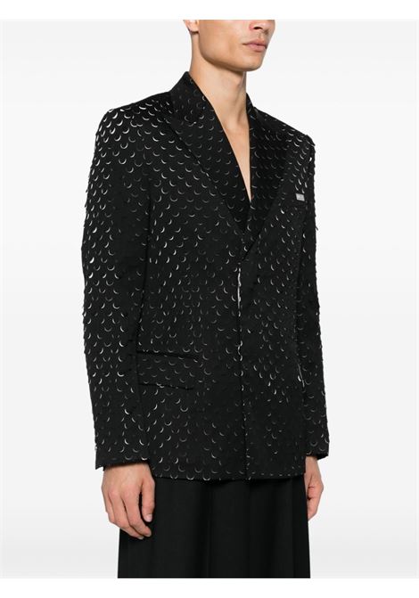 Blazer traforato in nero Helmut lang - unisex HELMUT LANG | O06HW198001